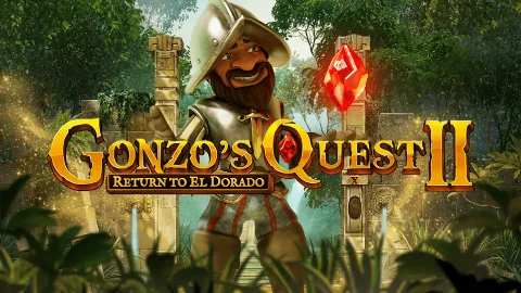 Gonzo's Quest met ontdekkingsreiziger op zoek naar goud